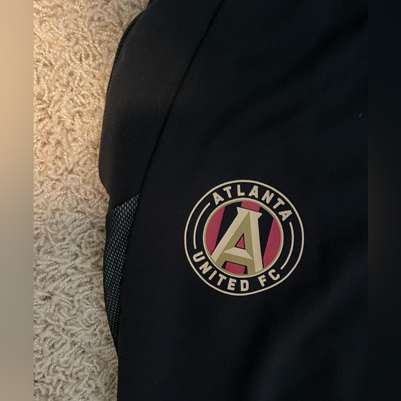 NWT Adidas Atlanta United '23 Black TIRO Pants Size S - Picture 2 of 5